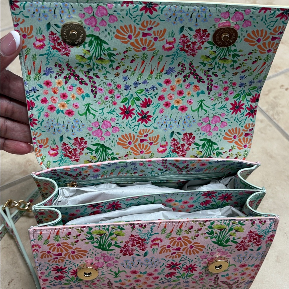 Betsey Johnson Floral Handbag - Picture 8 of 16